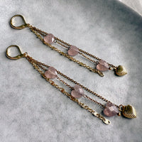 Heartline Drops Earrings